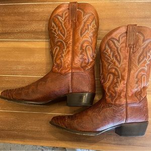 Men’s Dan Post Ostrich Boots
